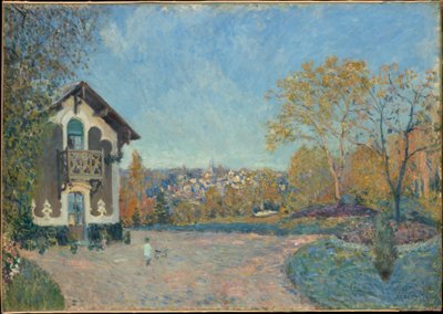Vue de Marly-le-Roi depuis Coeur-Volant - Alfred Sisley