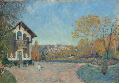 Vue de Marly-le-Roi depuis Coeur-Volant, 1876 - Alfred Sisley