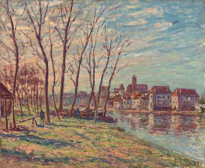 Vue de Moret, 1889 - Alfred Sisley