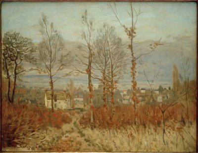 Vue de Louveciennes en automne - Alfred Sisley