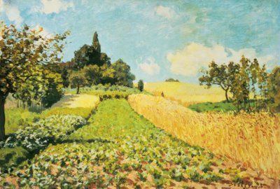 Champ de blé - Alfred Sisley