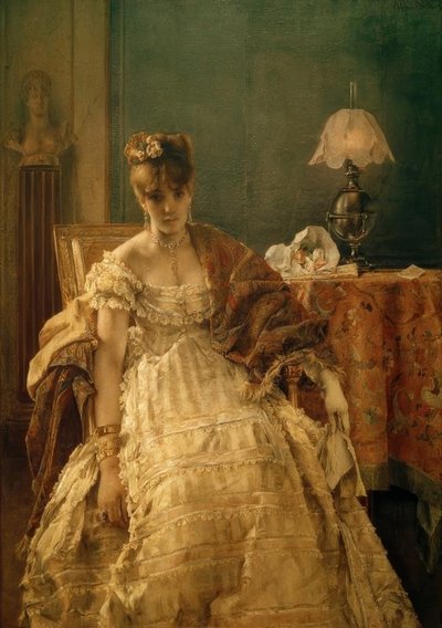 Désespéré - Alfred Emile Stevens