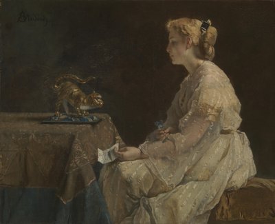 Le Présent, vers 1870 - Alfred Emile Stevens