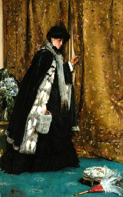La visite du matin - Alfred Emile Stevens