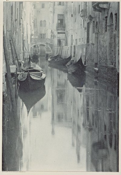 Un Coin de Venise, négatif 1894, publié 1898 - Alfred Stieglitz