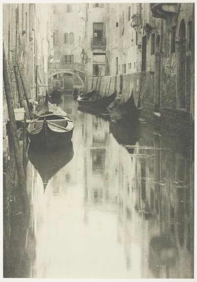 Un canal vénitien - Alfred Stieglitz