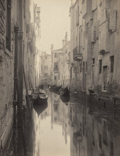 Une rue vénitienne - Alfred Stieglitz