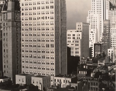 De ma fenêtre à An American Place, Nord - Alfred Stieglitz