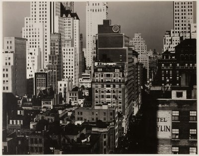 De ma fenêtre à An American Place, Nord, 1930-31 - Alfred Stieglitz