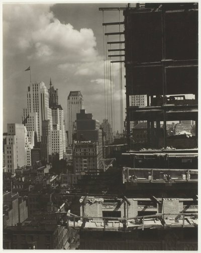 De ma fenêtre à An American Place, Nord - Alfred Stieglitz