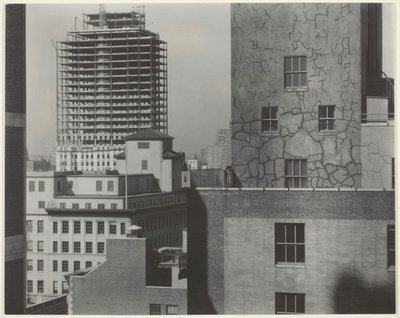 De ma fenêtre à An American Place, sud-ouest - Alfred Stieglitz
