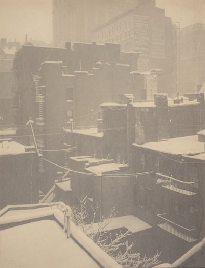 Depuis la fenêtre arrière - 291 - Alfred Stieglitz