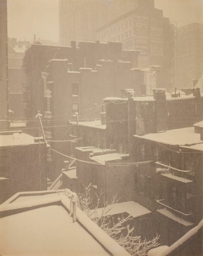 Depuis la fenêtre arrière 291, 1915 - Alfred Stieglitz