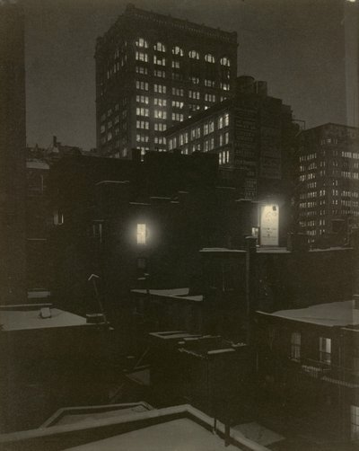 Depuis la fenêtre arrière - 291 - Alfred Stieglitz