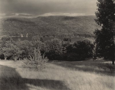 Lake George vu de la colline - Alfred Stieglitz