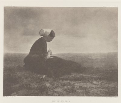 Réparatrice de filets, Katwijk 1894 - Alfred Stieglitz