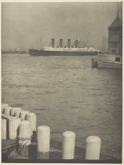 En route, Le Mauretania - Alfred Stieglitz
