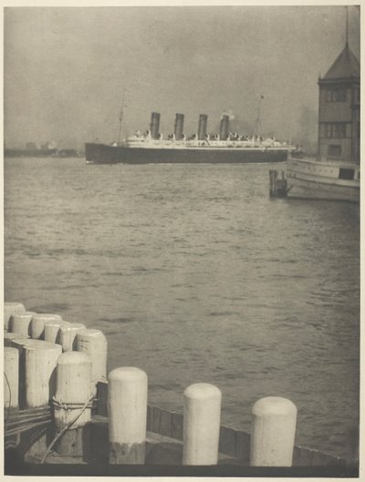 En route, Le Mauretania - Alfred Stieglitz