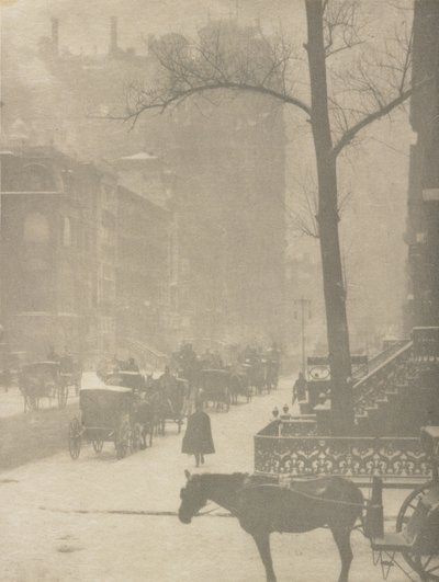 La Rue, conception pour une affiche - Alfred Stieglitz