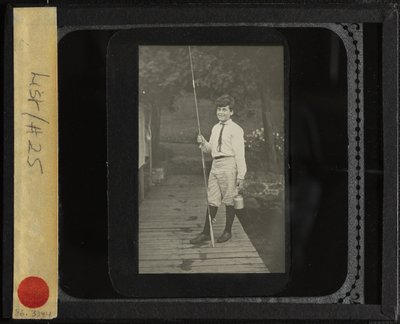 Sans titre Howard avec canne à pêche - Alfred Stieglitz