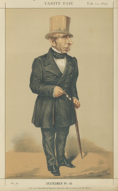 M. John Somerset Pakington - Alfred Thompson