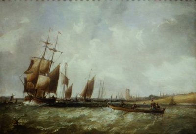 Navigation dans le canal de Bristol - Alfred Vickers