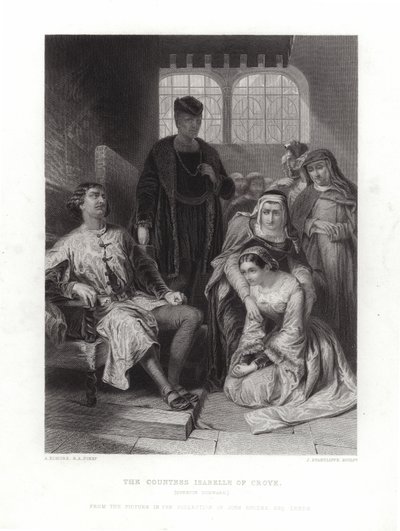 Comtesse Isabelle de Croye - Alfred W. Elmore