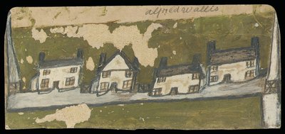 Rangée de Quatre Cottages - Alfred Wallis