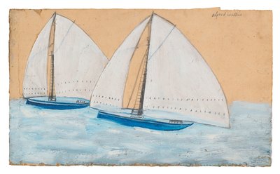 Deux Voiliers - Alfred Wallis