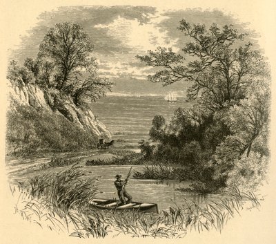 Aperçu du lac Michigan, 1874 - Alfred Rudolph Waud