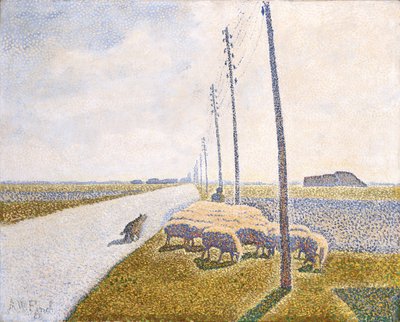 La Route Vers Nieuport - Alfred William (1854 1930) Finch
