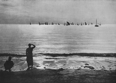 Flotte perlière revenant à l