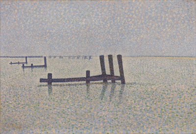 Le canal à Nieuwpoort - Alfred William Finch