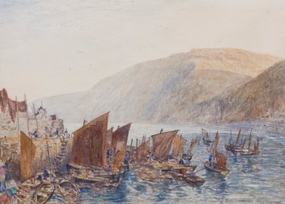 Port de Clovelly - Alfred William Hunt