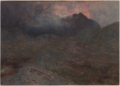 Cwm Trifaen, vers 1857 - Alfred William Hunt
