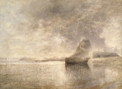 Château de Holy Island, Northumbria, c. 1882-3 - Alfred William Hunt
