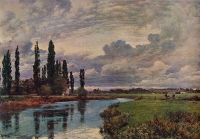 Peupliers dans la vallée de la Tamise, fin du XIXe siècle, 1935 - Alfred William Parsons