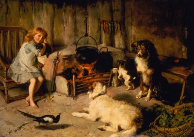 Une marmite surveillée ne bout jamais - Alfred William Strutt
