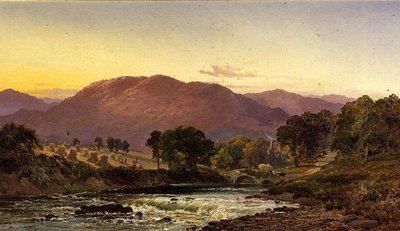 Près du Col de Llangollen, Nord du Pays de Galles - Alfred de Breanski