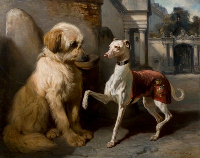 French: Riche et Pauvre - Alfred De Dreux