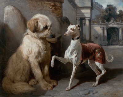 French: Riche et Pauvre - Alfred De Dreux
