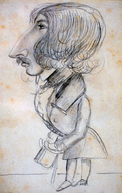 Autoportrait, 1838 - Alfred de Musset