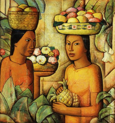 Fruits et fleurs - Alfredo Ramos Martinez
