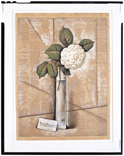 Gardenia dans un verre, vers 1936 - Alfredo Ramos Martinez