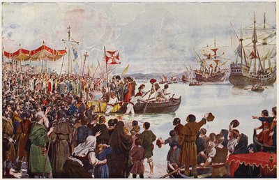 Vasco da Gama partant pour l