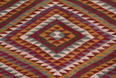 Tapis de la vallée du Mzab (détail) - Algerian School