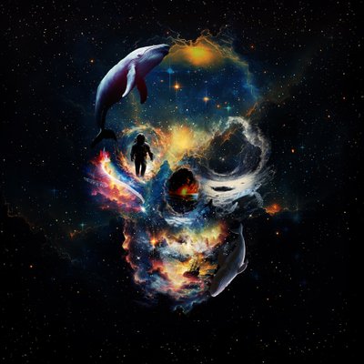 Crâne de baleine spatiale - Ali Gulec