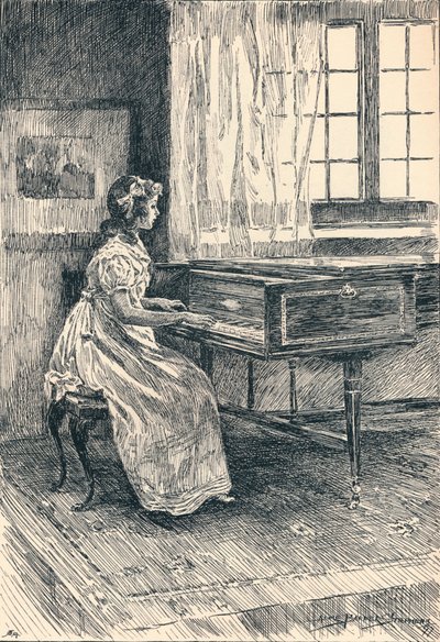 Illustration de John Halifax, Gentleman, vers 1897 - Alice Barber Stephens