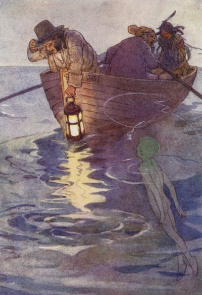 Lys tigré était fermement attaché avec des cordes (lithographie en couleur) - Alice Bolingbroke (after) Woodward