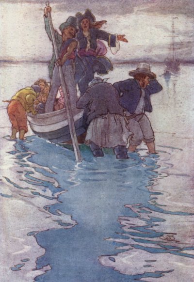 Transporté sur le bateau pirate - Alice Bolingbroke (after) Woodward